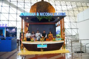 Chief Secretary Inaugurates Tourist Information Counter at Veer Savarkar International Airport