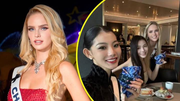 Inna Moll tuvo un tierno gesto con sus compañeras del Miss Universo 2025 en la previa a la gran final