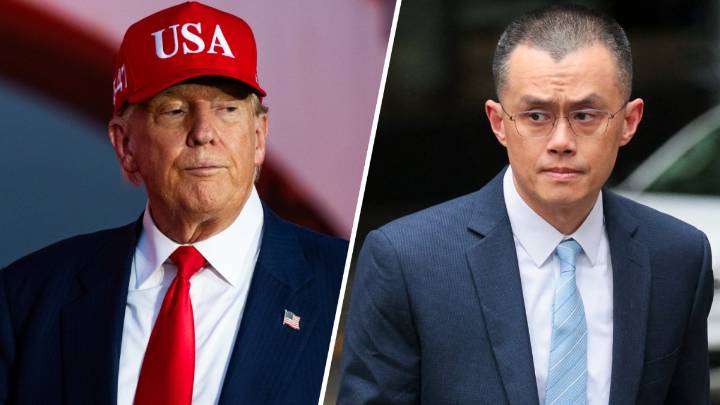 Trump says he knows ‘nothing' about the crypto billionaire he pardoned