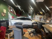 Harrah coffee shop & cocktail bar damaged after driver goes through building