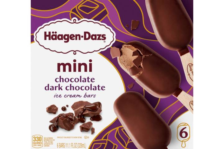 Häagen-Dazs Dark Chocolate Ice Cream Mini Bars Recalled for Possible 'Life