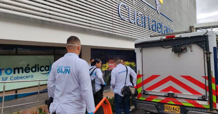 Revelan detalles del atraco en centro comercial de Bucaramanga que dejó un policía muerto y un ladrón abatido