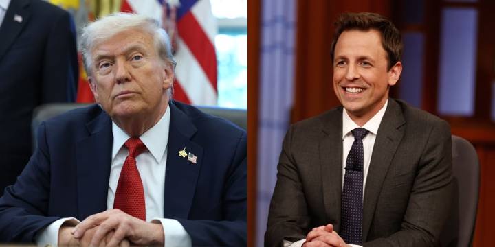 Trump Calls for NBC to Fire Seth Meyers & FCC Chair Brendan Carr Reposts His Message | Brendan Carr, Donald Trump, Seth Meyers