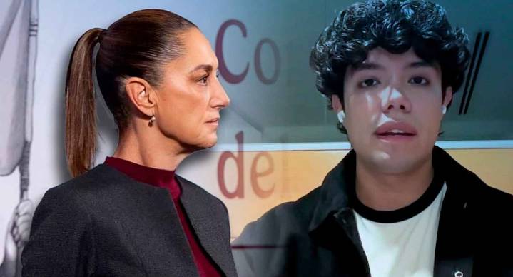 Sheinbaum niega persecución contra Edson Andrade, líder de la marcha Generación Z que dejó el país tras revelarse su contrato por 2 mdp con el PAN