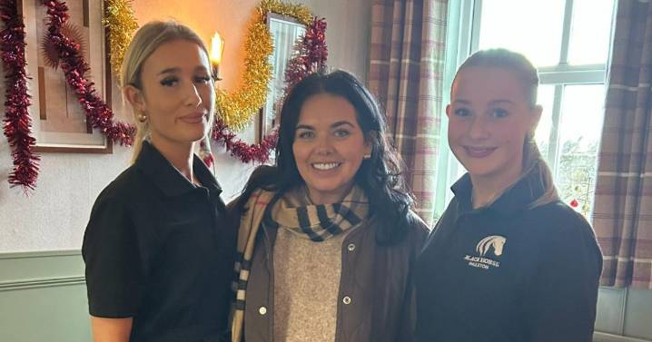TV star Scarlett Moffatt spotted in pub near Darlington