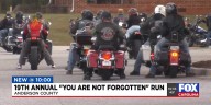 19th annual 'You Are Not Forgotten' motorcycle run held in Anderson County