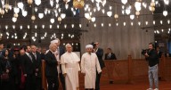 Pope visits Istanbul's Blue Mosque without praying as he focuses on unifying Christians