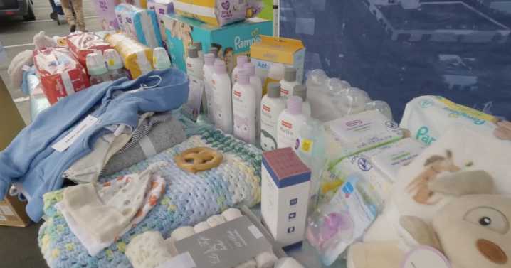 23ABC Community Baby Shower collects lots of donations despite rain