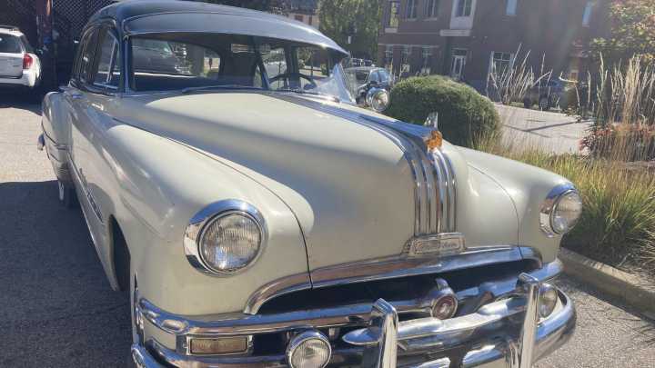 Jim Biddle has owned his 1951 Pontiac Chieftain 46 years