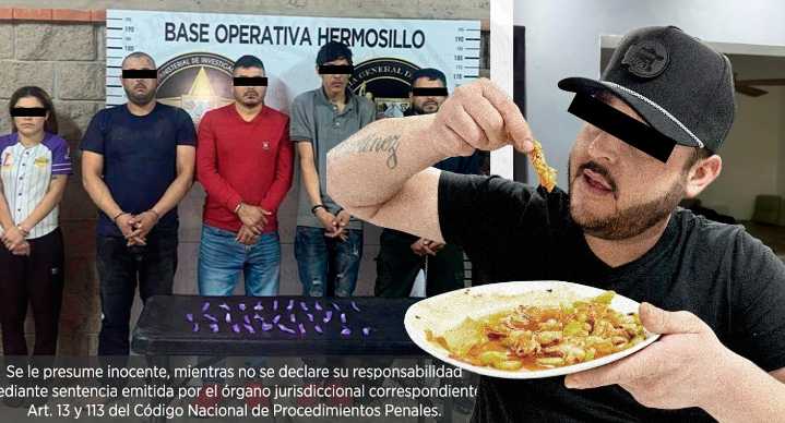 Detienen al influencer “Cocinando A La Periqué” por presunta posesión de metanfetamina en Hermosillo