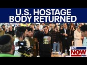 Israel Govt. briefing after final U.S. hostage remains returned