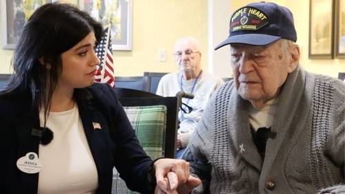 Chester County senior living community recognizes local heroes for Veterans Day