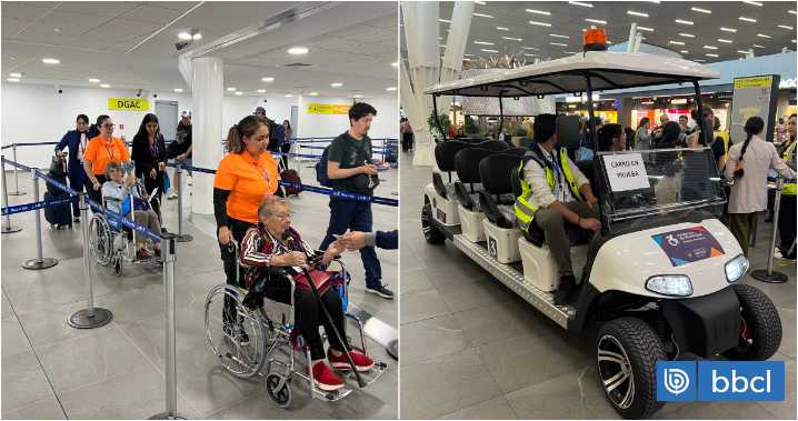 Tras cartas de Don Francisco: Aeropuerto de Santiago tendrá nuevo servicio de asistencia de movilidad