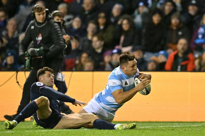 Con el corazón. Los cinco tries de Los Pumas ante Escocia que consumaron una victoria épica en Murrayfield