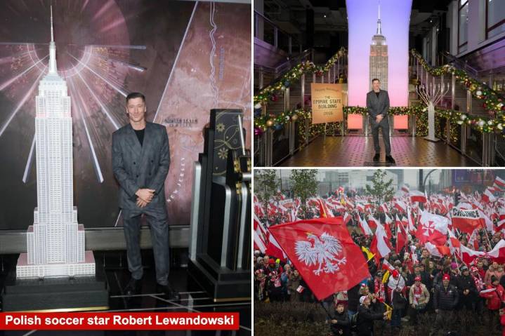 Exclusive | Empire State Building finally lights up for European nation's Independence Day – after years-long snub