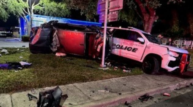 Winter Haven Police Officer Injured In Violent Crash While Responding To Emergency Call