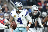 Dak Prescott’s 4 TD passes help Cowboys rout Raiders