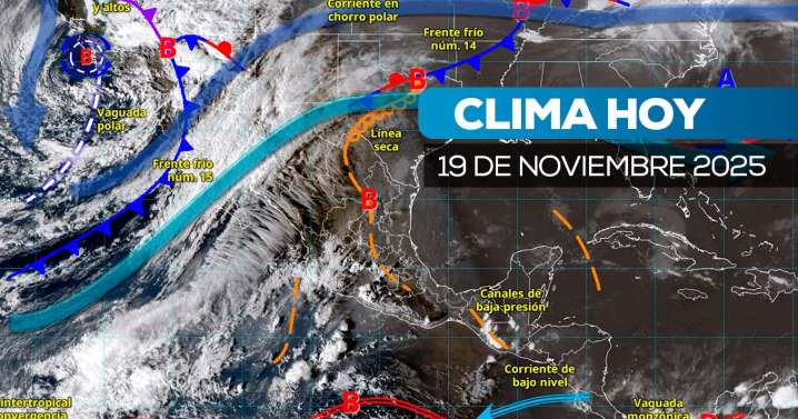 ¿El invierno se adelanta? Frente frío 15 traerá nieve y lluvias fuertes hoy 19 de noviembre