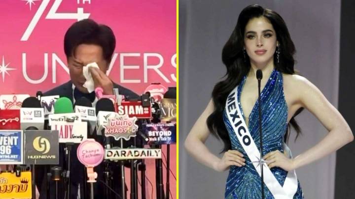 "Eres tonta": Director de Miss Universo trató mal a representante de México y rompió en llanto al disculparse