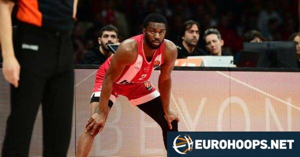 Olympiacos shares update on Keenan Evans after Achilles injury