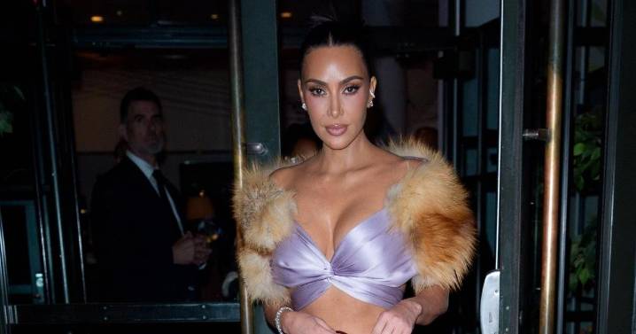 Kim Kardashian Becomes Halle Berry in Custom Balmain Gown