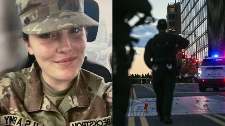 Murió una soldada de la Guardia Nacional baleada cerca de la Casa Blanca