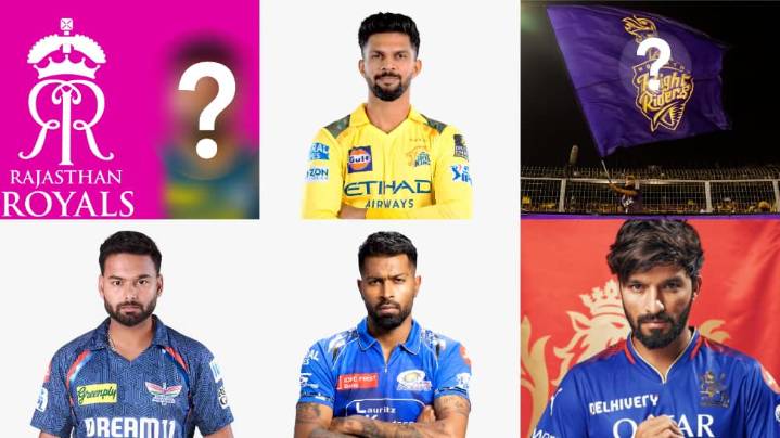 Meet Confirmed Captains Of RCB, CSK, MI, KKR, PBKS, GT, LSG, DC, RR, SRH Ahead Of IPL 2026 Auction