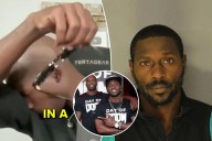 Chad Johnson fights back tears as he talks about Antonio Brown's arrest for attempted murder