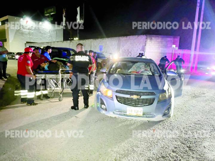 Conductor celebrando Halloween provoca choque y persecución