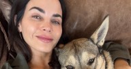Jenna Dewan Posing With Dog in Bed Is Must See