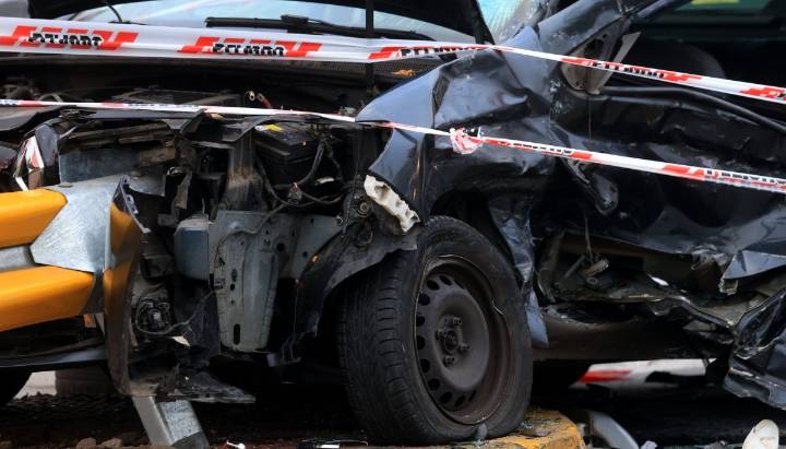 Dos muertos y dos heridos deja violento accidente de tránsito en Lo Espejo