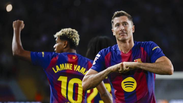 Confirmado el regreso de Lewandowski y Dani Olmo contra el Elche