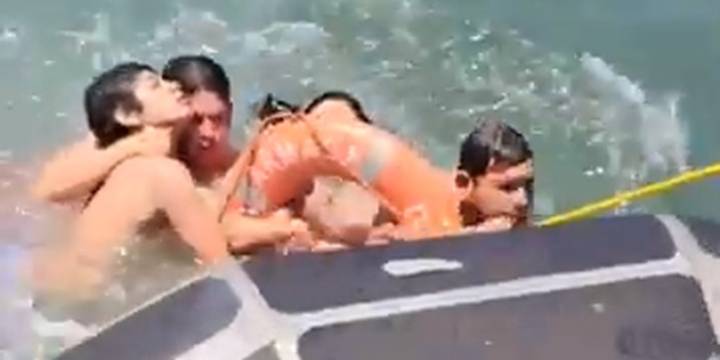 Buscan a un joven argentino de 17 años que desapareció en el mar de Chile en medio un fuerte temporal
