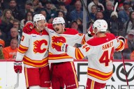 NHL roundup: Flames edge Flyers 2-1 behind Huberdeau’s pair of goals