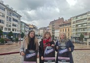 Pintura de luz en Villaviciosa para impulsar el comercio local ante el Black Friday