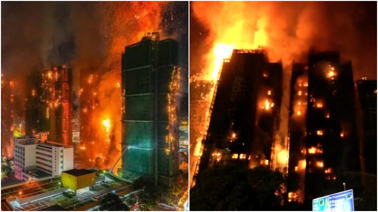 Gran incendio en Hong Kong: número de muertos aumenta a 128🎦