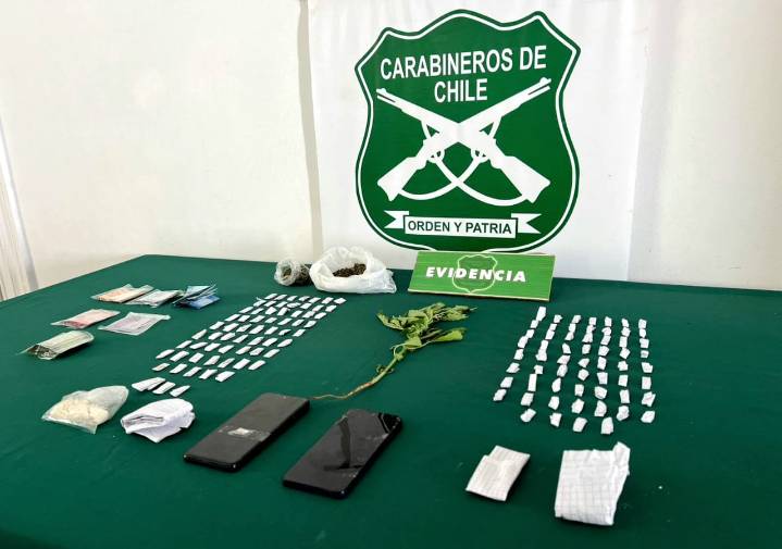 Operativo OS-7 en Ovalle deja tres detenidos por microtráfico en Población El Libertador