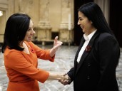 'A smooth transition': Plante welcomes Martinez Ferrada to Montreal city hall
