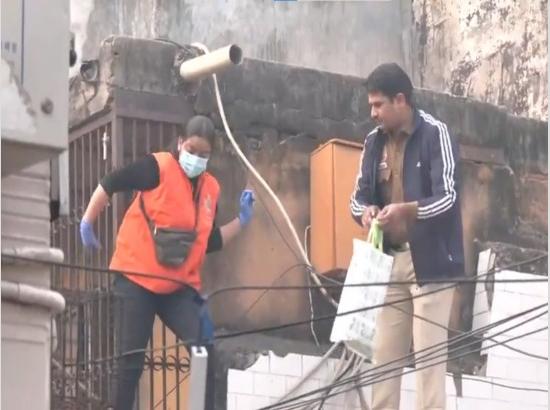 Red Fort blast: FSL, Delhi Police team recover body parts in New Lajpat Rai Market ANI Photo [ FULL VIEW ]