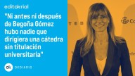 La cátedra de Begoña Gómez, un caso excepcional en la historia de la Complutense