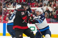 Deadspin | Seth Jarvis nets hat trick as Hurricanes pound Jets