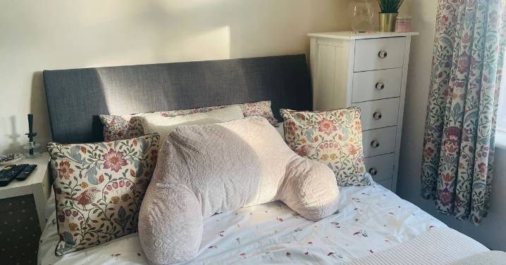 'I snapped up Dunelm's £10 snuggle pillow and it's a game changer for bed rotting'
