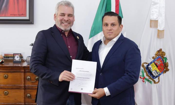 Oficial: Asume Cruz Medina como nuevo titular de Seguridad en Michoacán
