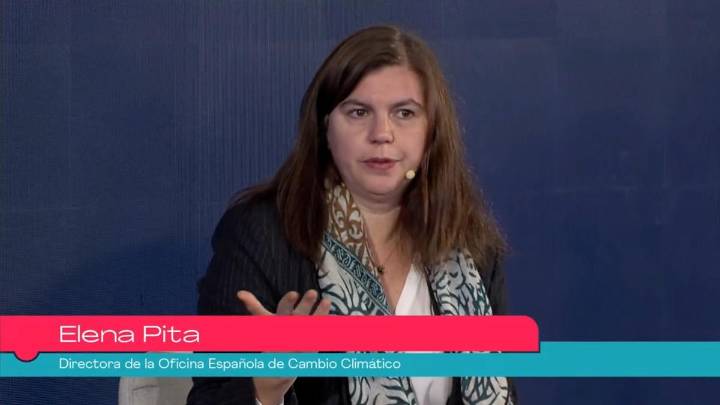 Elena Pita: "Es necesario poner orden en todo lo del cambio climático para hacer frente a esta emergencia"