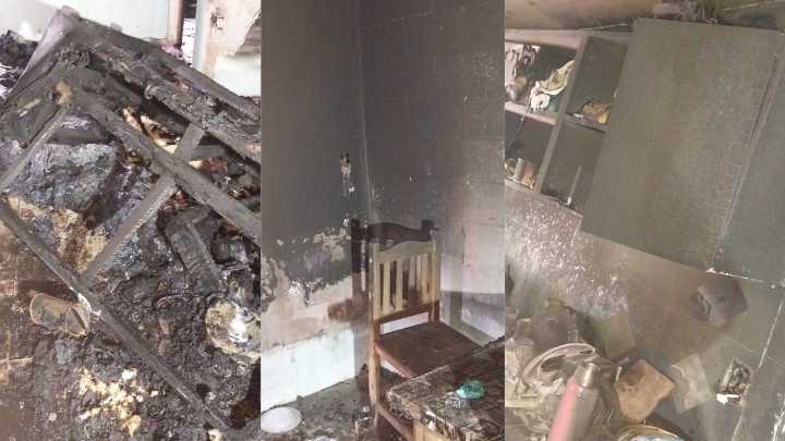 Devastador incendio en Lomas: una mujer y sus dos hijas piden ayuda para seguir adelante