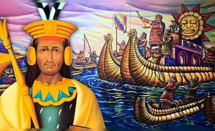 El único Inca que habría viajado por mar a Oceanía, mucho antes que el gran emperador Carlomagno