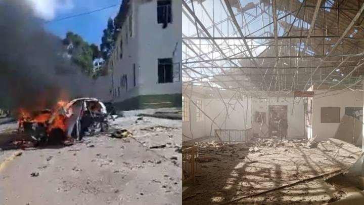 En videos, el caos en Tunja tras la explosión de una volqueta cerca al Batallón Simón Bolívar: “Diosito lindo”