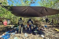 Desmantelan 4 narcocampamentos en zona limonera de Michoacán