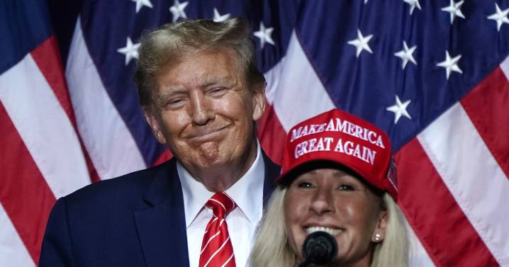 Donald Trump breaks silence and gloats over Marjorie Taylor Greene quitting Congress