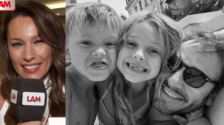 La reacción de Pampita cuando le preguntaron por el reencuentro de Benjamín Vicuña con los hijos que tiene con la China Suárez